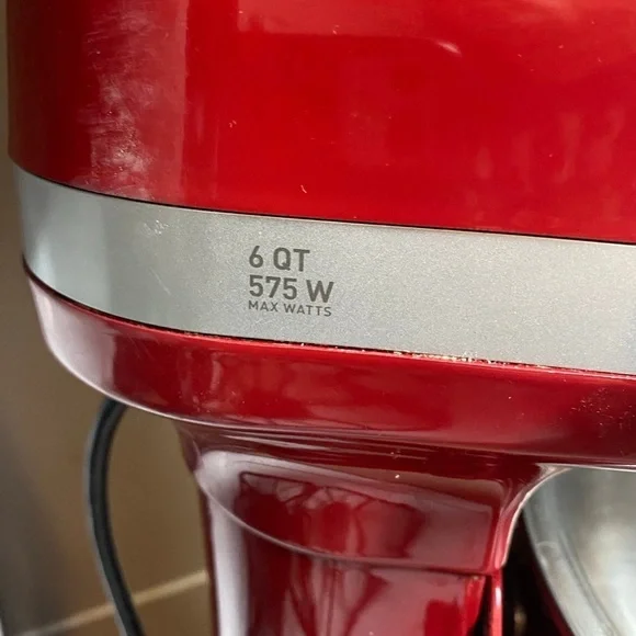 KitchenAid Stand Mixer 6 Quart 575 Max Watts - Picture 4 of 7